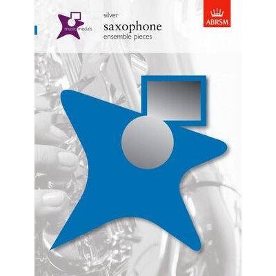 预订 Music Medals Silver Saxophone Ensemble Pieces 银牌萨克斯管合奏曲目: 9781860966095