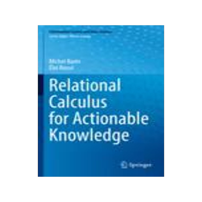 [预订]Relational Calculus for Actionable Knowledge