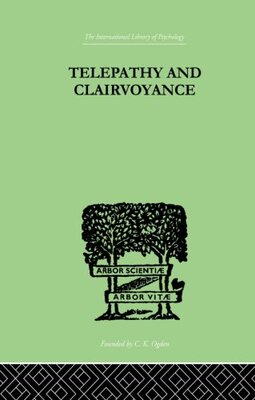 【预订】Telepathy and Clairvoyance