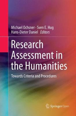 【预订】Research Assessment in the Humanities