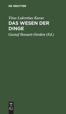 【预订】Das Wesen der Dinge 9783111127798