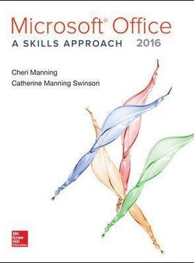 [预订]Microsoft Office 2016: A Skills Approach 9780073516509