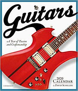 【预售】Guitars Wall Calendar 2020