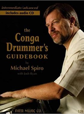 【预订】Conga Drummer’s Guidebook (Drums with Free Audio CD) Spiral-bound – 1