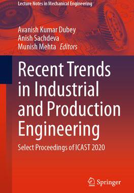[预订]Recent Trends in Industrial and Production Engineering 9789811631344