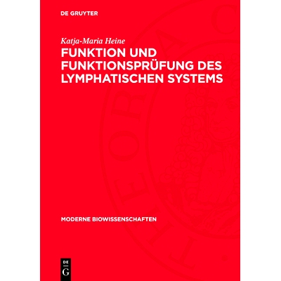 预订 Funktion und Funktionsprüfung des lymphatischen Systems: 9783112717820