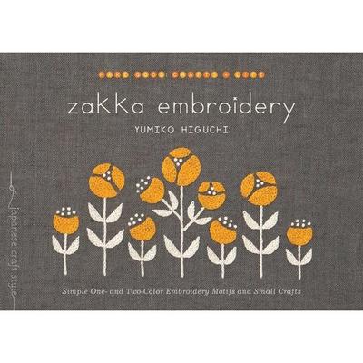 现货 Zakka Embroidery: Simple One- and Two-Color Embroidery Motifs and Small Crafts杂刺绣: 9781611803105