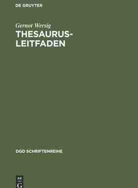 【预订】Thesaurus-Leitfaden 9783794036288