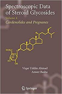 Data Spectroscopic 预订 9781441940575 Steroid Glycosides