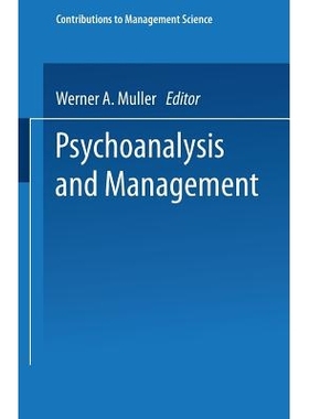 预订 Psychoanalysis and Management: 9783790807950