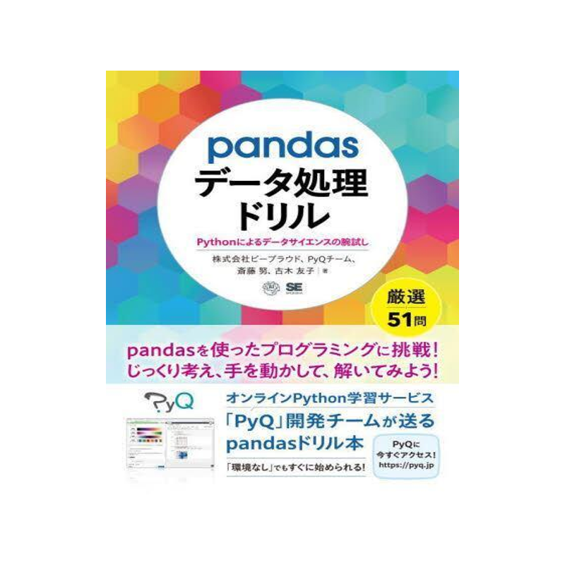[预订]pandasデータ処理ドリル Pythonによるデータサイエンスの腕試し 9784798170862