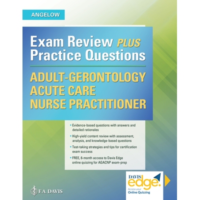 预订 Adult-Gerontology Acute Care Nurse Practitioner: Exam Review Plus Practice Questions 成人老年病学急性护理护士执业医