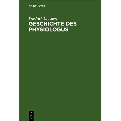 预订 Geschichte des Physiologus: Mit zwei Textbeilagen: 9783111132150