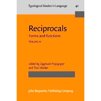 预订 Reciprocals:Forms and Functions (Typological Studies in Language 41) 相互词:形式与功能: 9789027229403