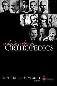 【预订】Who’s Who in Orthopedics