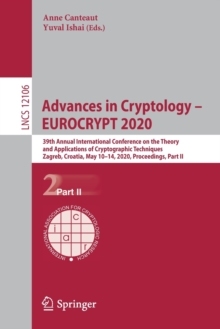 【预订】Advances in Cryptology – EUROCRYPT 2020