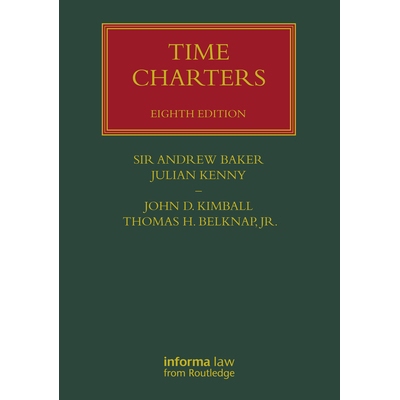 预订 Time Charters 定期租船合同 第8版: 9780367496760