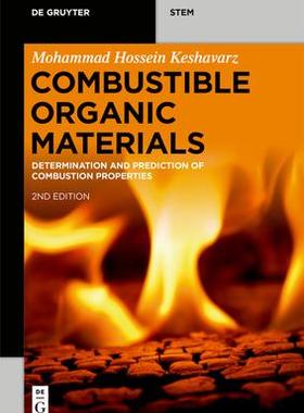 [预订]Combustible Organic Materials 9783110782042
