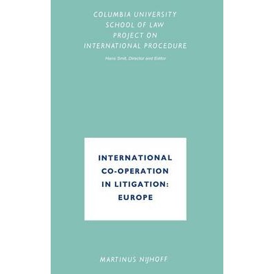 预订 International Co-Operation in Litigation: Europe: 9789401184878