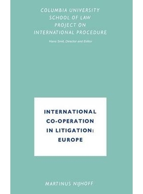 预订 International Co-Operation in Litigation: Europe: 9789401184878