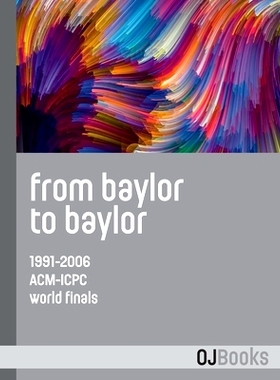 预订 From Baylor to Baylor: 1991-2006 ACM-ICPC World Finals: 9788412238037