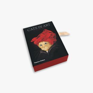 Art Notecards 猫咪 Box Cats 艺术作品明信片 名画中 英文原版