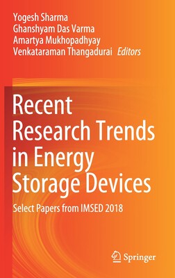 【预订】Recent Research Trends in Energy Storage Devices