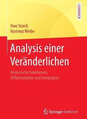 预订 Analysis einer Veränderlichen