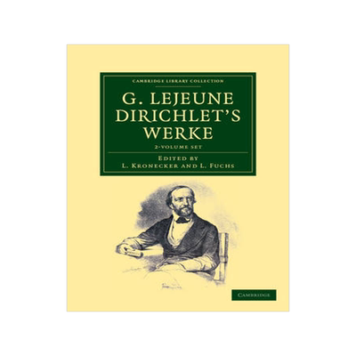 预订 G. Lejeune Dirichlet's Werke 2 Volume Set