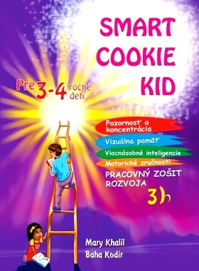 预订 Smart Cookie Kid pre 3-4 ročné deti Pracovný zosit rozvoja 3B: 9798869368324