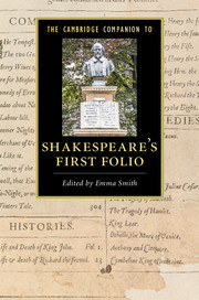 【预订】The Cambridge Companion to Shakespeare’s First Folio