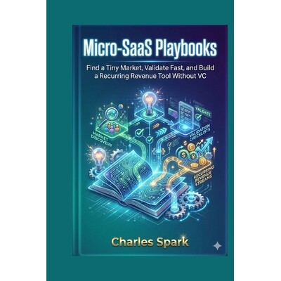 预订 Micro-SaaS Playbooks: Find a Tiny Market, Validate Fast, and Build a Recurring Revenue Tool Without VC 979827818359