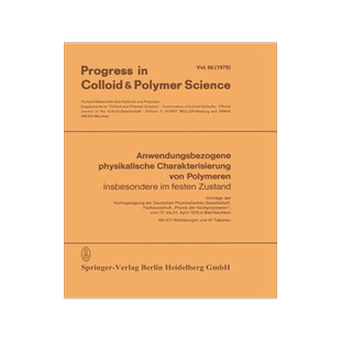 预订 Anwendungsbezogene physikalische Charakterisierung von Polymeren