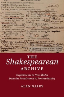 【预订】The Shakespearean Archive: Experimen...