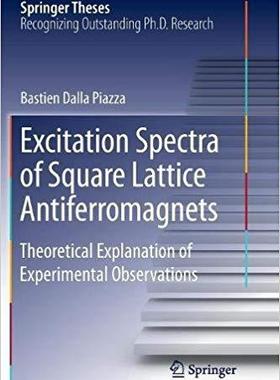 【预售】Excitation Spectra of Square Lattice...