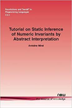 【预售】Tutorial on Static Inference of Nume...