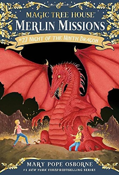 他也是 英文原版 神奇树屋：梅林任务27：九龙之夜 Night of the Ninth Dragon (Magic Tree House (R) Merlin Mission)