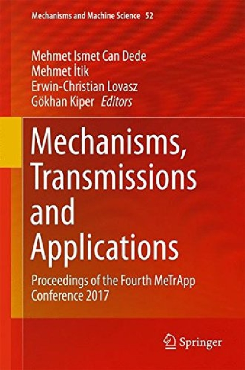 【预订】Mechanisms, Transmissions and Applic... 书籍/杂志/报纸 原版其它 原图主图