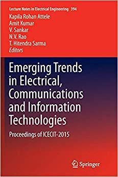 【预售】Emerging Trends in Electrical, Commu...