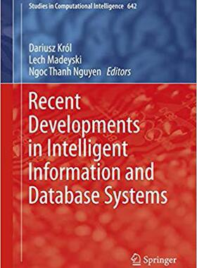 【预售】Recent Developments in Intelligent I...