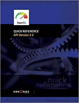【预售】Opencl 2.2 Reference Guide