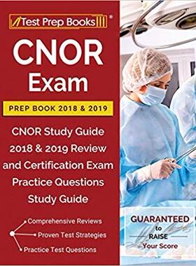 【预售】Cnor Exam Prep Book 2018 & 2019: Cno...