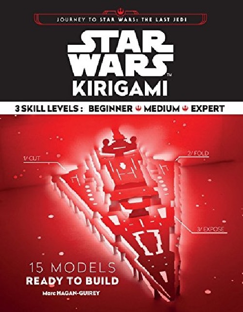预订 星球大战 银河系战舰模型折纸 Star Wars Kirigami 英文原版 超大开本手工礼品书