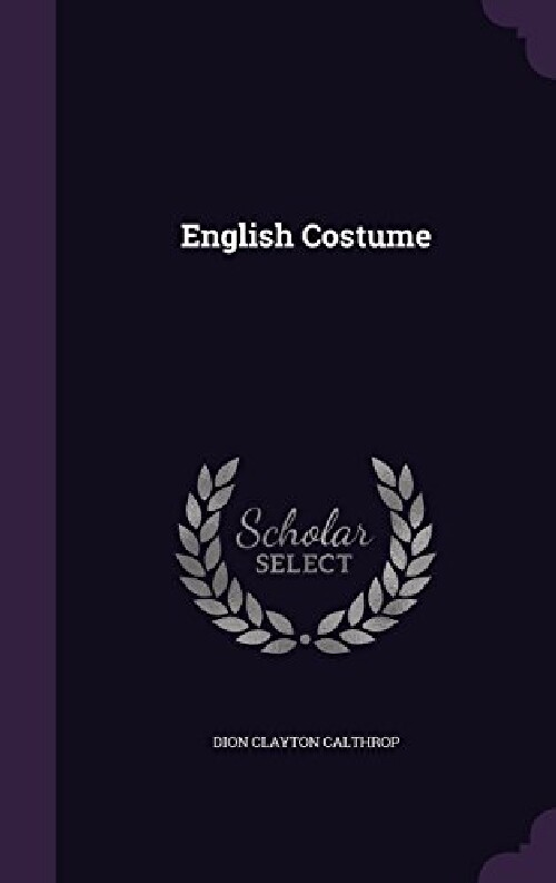 【预订】English Costume