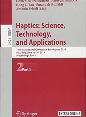 【预售】Haptics: Science, Technology, and Ap...