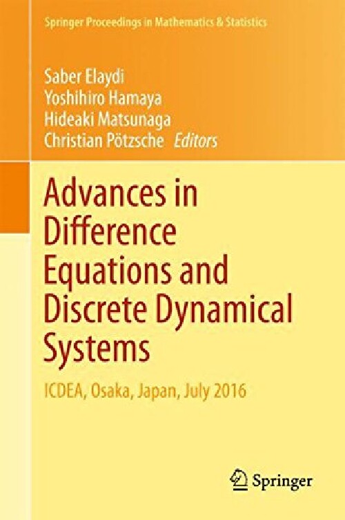 【预订】Advances in Difference Equations and...
