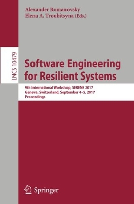 【预订】Software Engineering for Resilient S...
