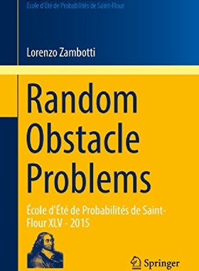 【预订】Random Obstacle Problems