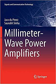 【预售】Millimeter-Wave Power Amplifiers