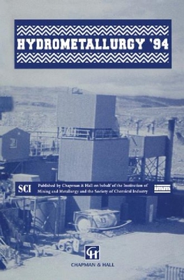 【预订】Hydrometallurgy ’94